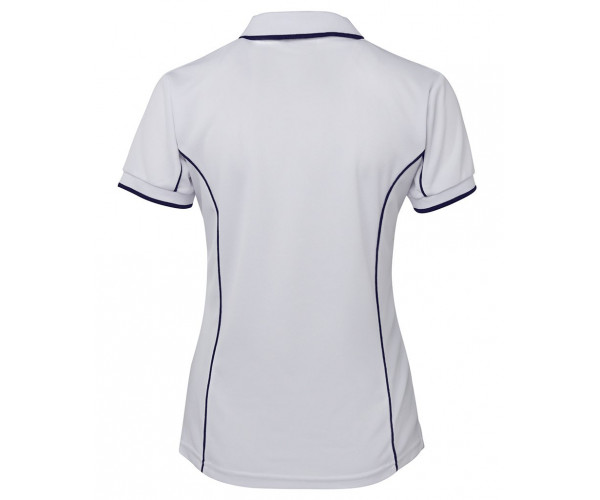 Ladies Polo Shirt With Piping Ladies Polo Shirt With Piping