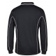 Long Sleeve Polo Shirt With Piping Long Sleeve Polo Shirt With Piping