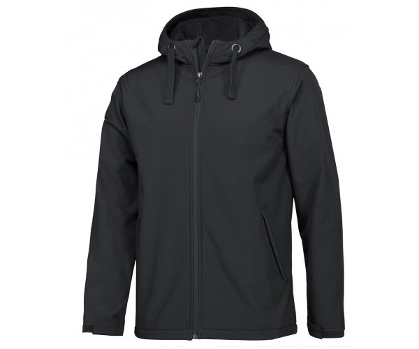 Podium Water Resistant Hooded Soft Shell Jacket