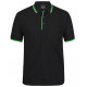 Polo Shirt With Pin Stripe