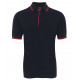 Polo Shirt With Pin Stripe