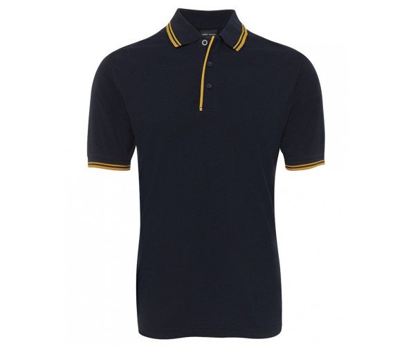 Polo Shirt With Pin Stripe