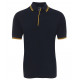 Polo Shirt With Pin Stripe