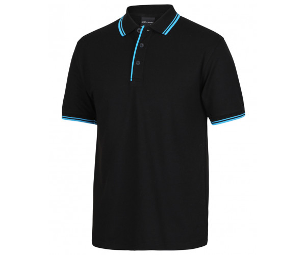 Polo Shirt With Pin Stripe