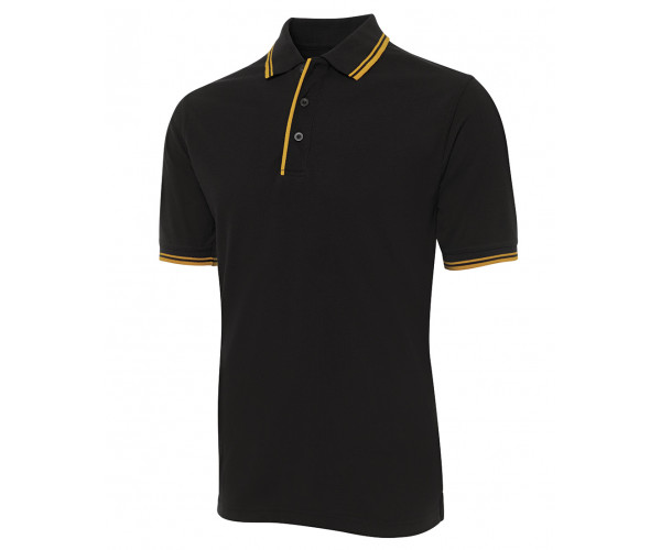 Polo Shirt With Pin Stripe