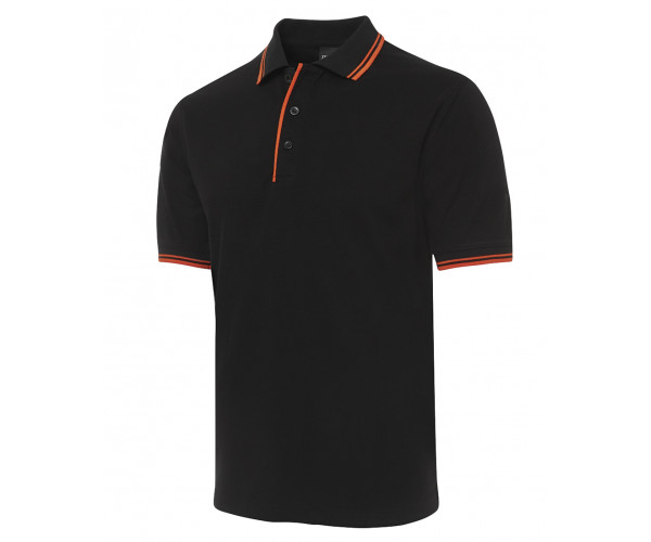 Polo Shirt With Pin Stripe