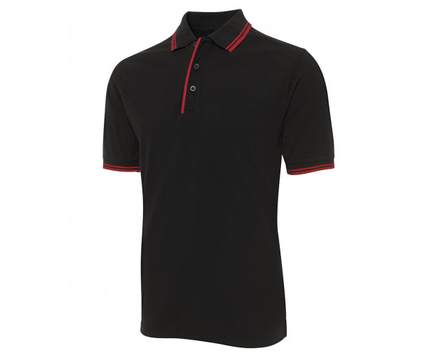 Polo Shirt With Pin Stripe