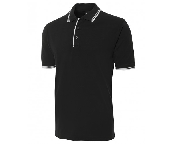 Polo Shirt With Pin Stripe