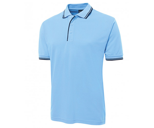 Polo Shirt With Pin Stripe