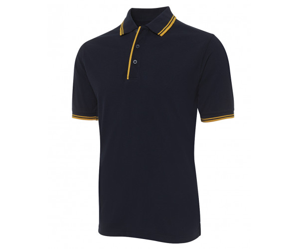 Polo Shirt With Pin Stripe