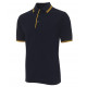 Polo Shirt With Pin Stripe
