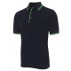 Polo Shirt With Pin Stripe