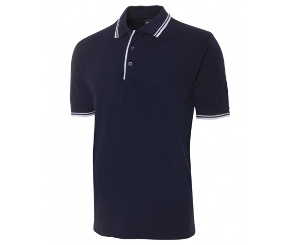 Polo Shirt With Pin Stripe