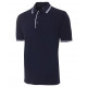 Polo Shirt With Pin Stripe