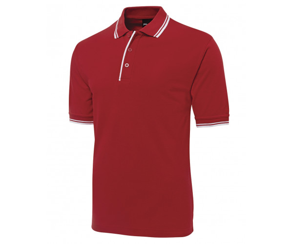 Polo Shirt With Pin Stripe