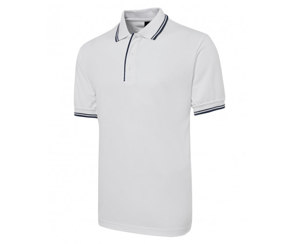 Polo Shirt With Pin Stripe