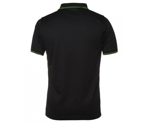 Polo Shirt With Pin Stripe Colar and Sleeves