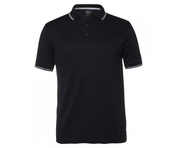 Polo Shirt With Pin Stripe