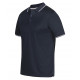 Polo Shirt With Pin Stripe Colar and Sleeves