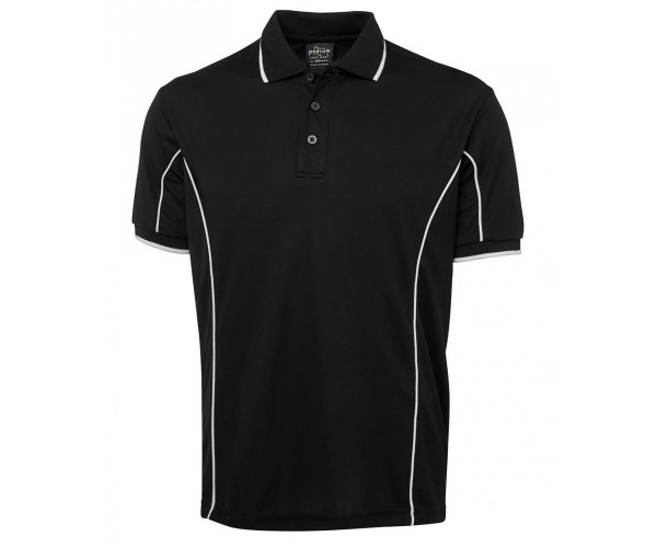Polo Shirt With Piping