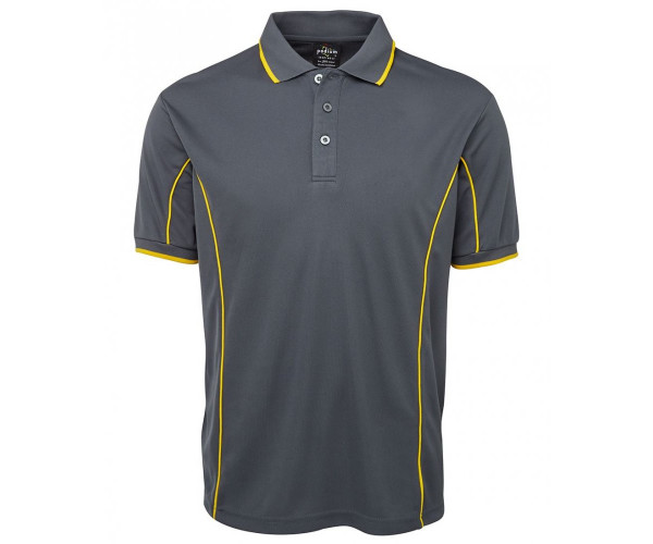 Polo Shirt With Piping
