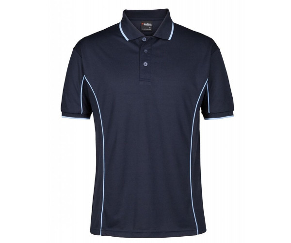 Polo Shirt With Piping