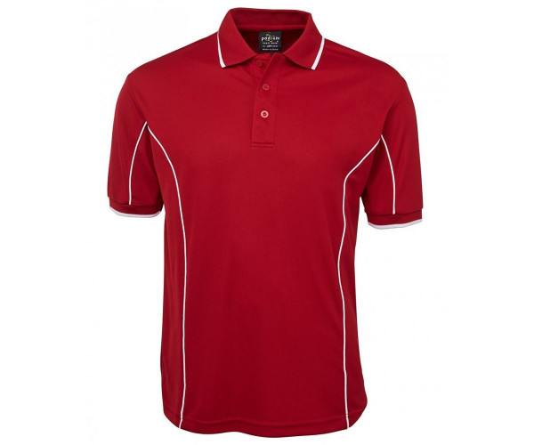 Polo Shirt With Piping