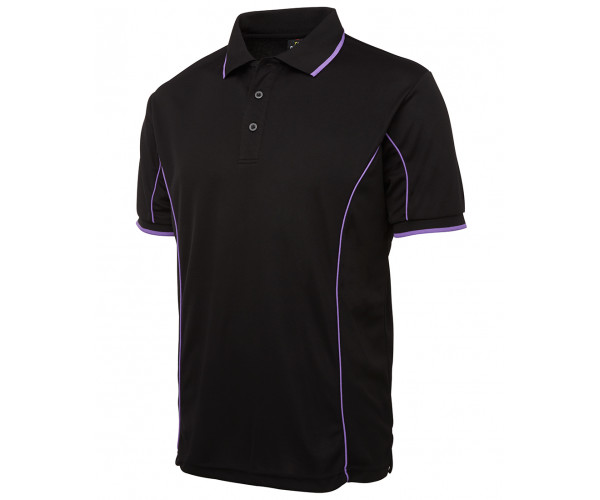 Polo Shirt With Piping