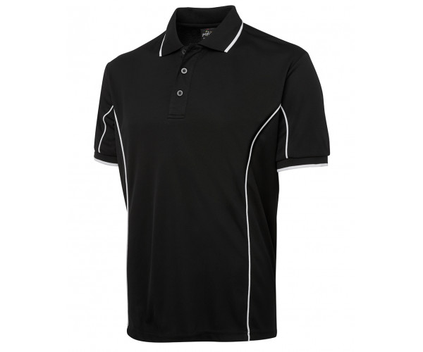 Polo Shirt With Piping
