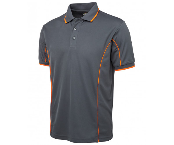 Polo Shirt With Piping