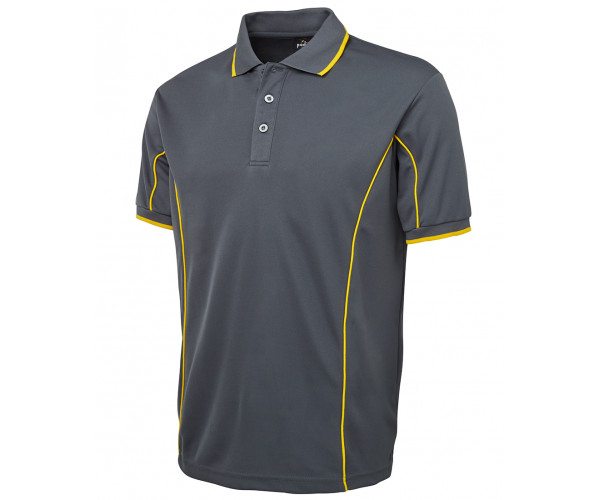 Polo Shirt With Piping