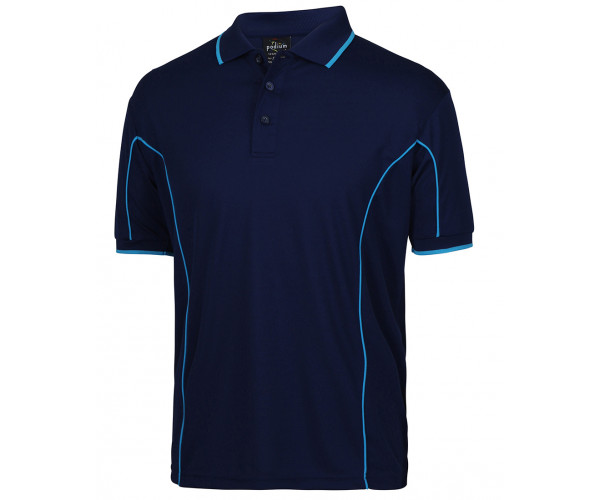 Polo Shirt With Piping