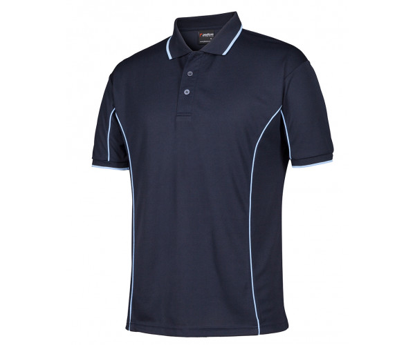Polo Shirt With Piping