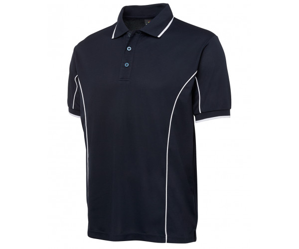 Polo Shirt With Piping