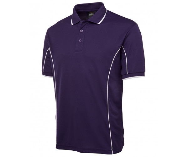Polo Shirt With Piping