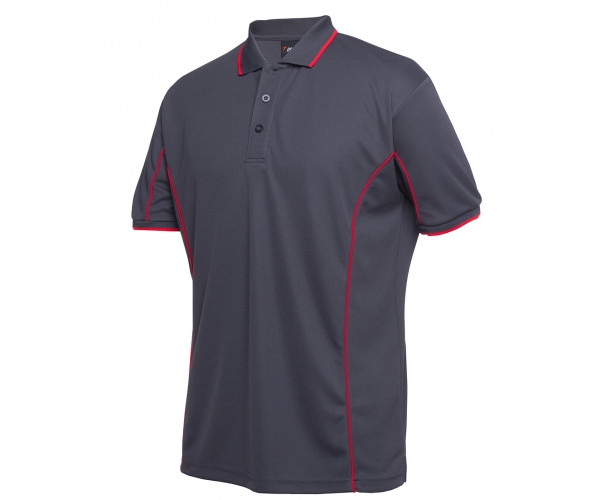 Polo Shirt With Piping