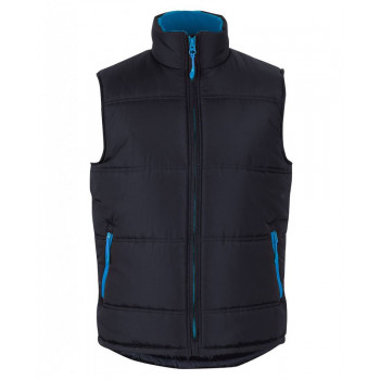 Puffer Contrast Vest Jacket