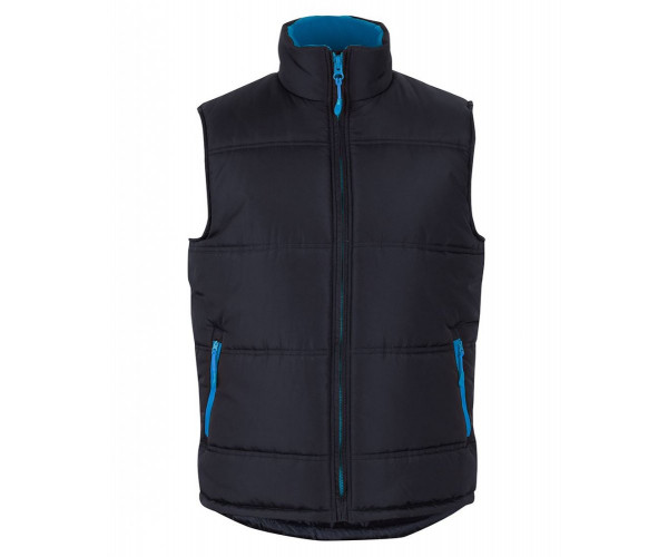 Puffer Contrast Vest Jacket