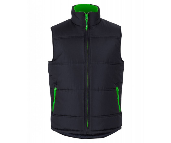 Puffer Contrast Vest Jacket