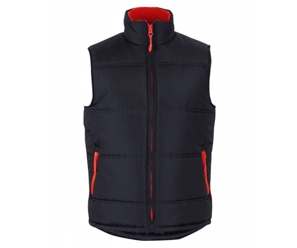 Puffer Contrast Vest Jacket