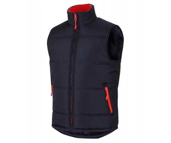 Puffer Contrast Vest Jacket