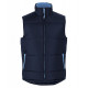 Puffer Contrast Vest Jacket