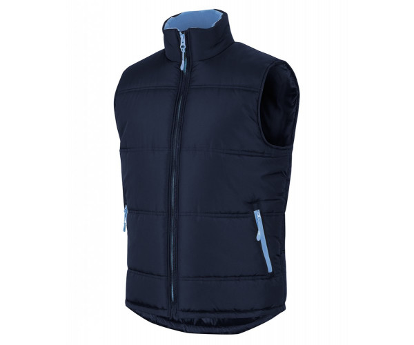 Puffer Contrast Vest Jacket
