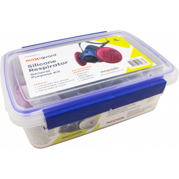 Maxiguard Half Mask Silicone Silica General Purpose Kit