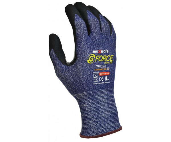 G Force Ultra C5 Cut Resistant Glove Maxisafe G Force Ultra C5 Cut Resistant Glove Safety Gloves