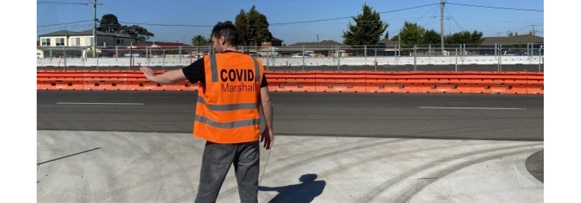 COVID - 19 Safety Marshal Vests COVID - 19 Safety Marshal Vests