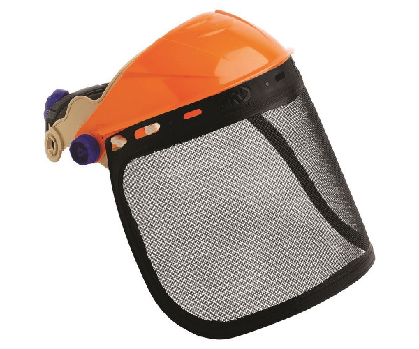 Striker Browguard With Visor Mesh Striker Browguard With Visor Mesh Face Shields