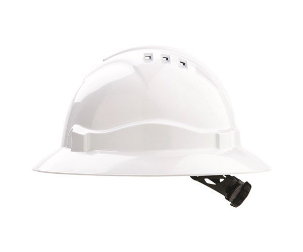 V6 Hard Hat Vented Full Brim Ratchet Harness HHV6FB V6 Hard Hat Vented Full Brim Ratchet Harness HHV6FB