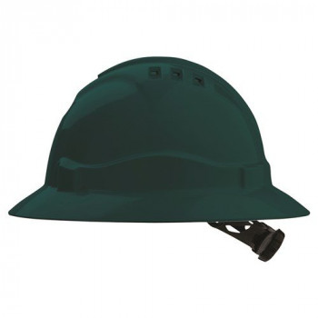 V6 Hard Hat Vented Full Brim Ratchet Harness HHV6FB