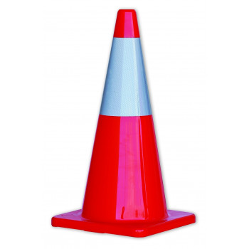 Traffic Cone Reflective Orange Witches Hat 700mm